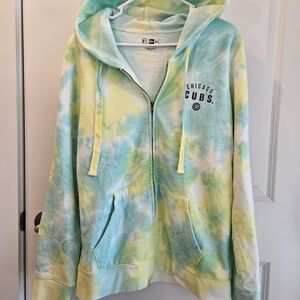 New Era Pastel Tie-Dye Chicago Cubs Hoodie